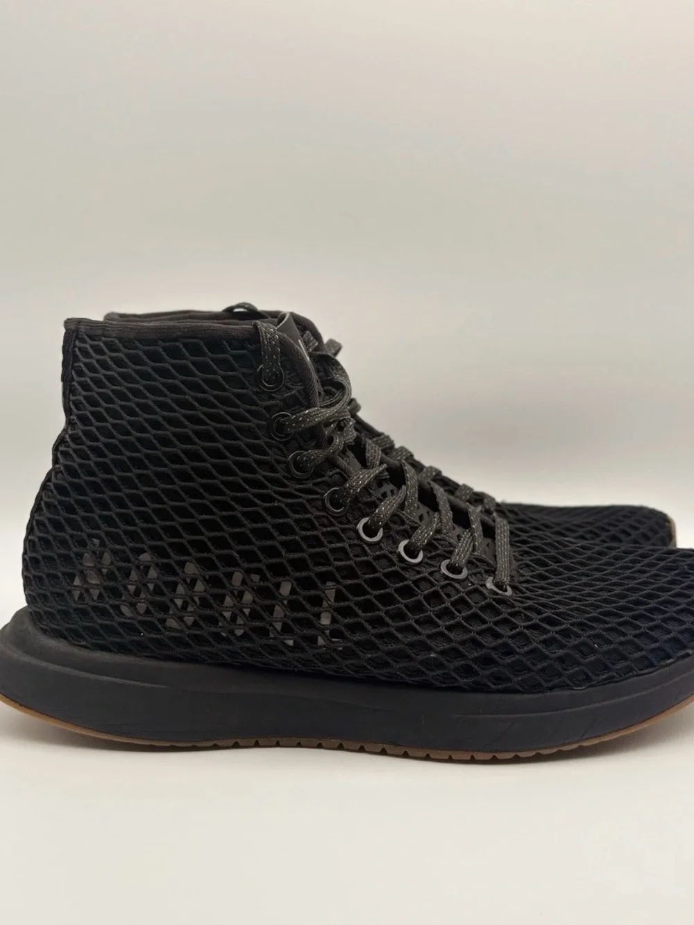 NOBULL Black High-Top Mesh Training Sneakers